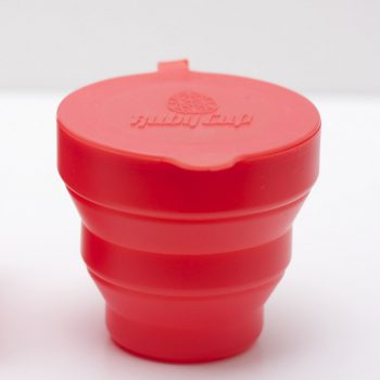Ruby Cup Sterilisator voor herbruikbare Menstruatiecups (Koraalrood)