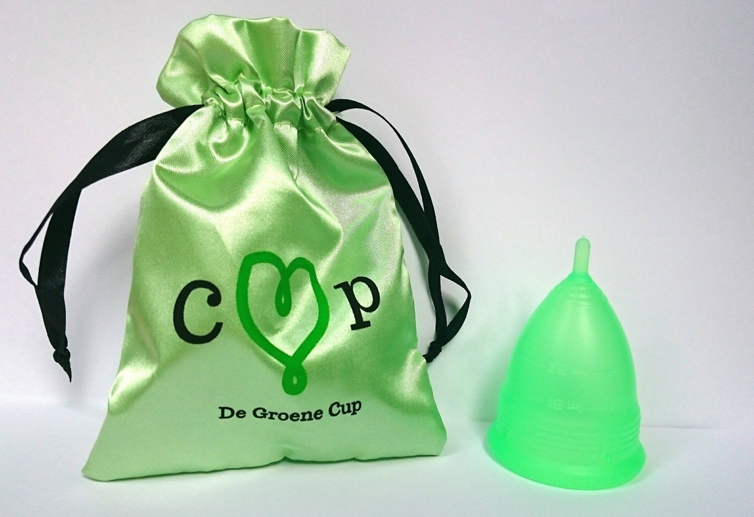 Image of Herbruikbare menstruatiecup, De Groene Cup II