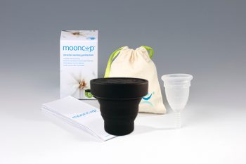 Mooncup UK B, met magnetronsterilisator