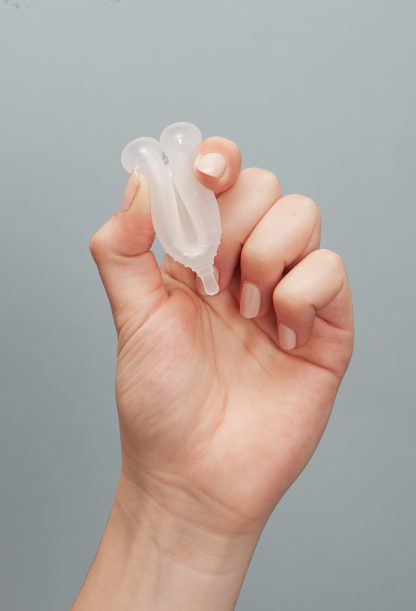 Imsevimse menstruatiecup van medische siliconen - Afbeelding 4
