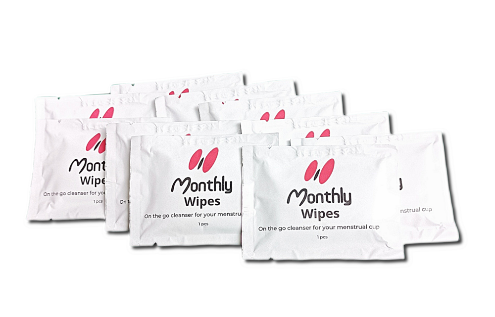 MonthlyCup Wipes - reinigingsdoekjes voor menstruatiecups - Afbeelding 3