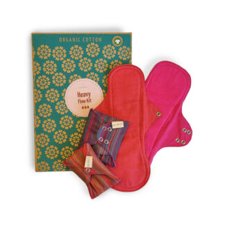 Eco Femme Heavy Flow Kit - wasbaar maandverband